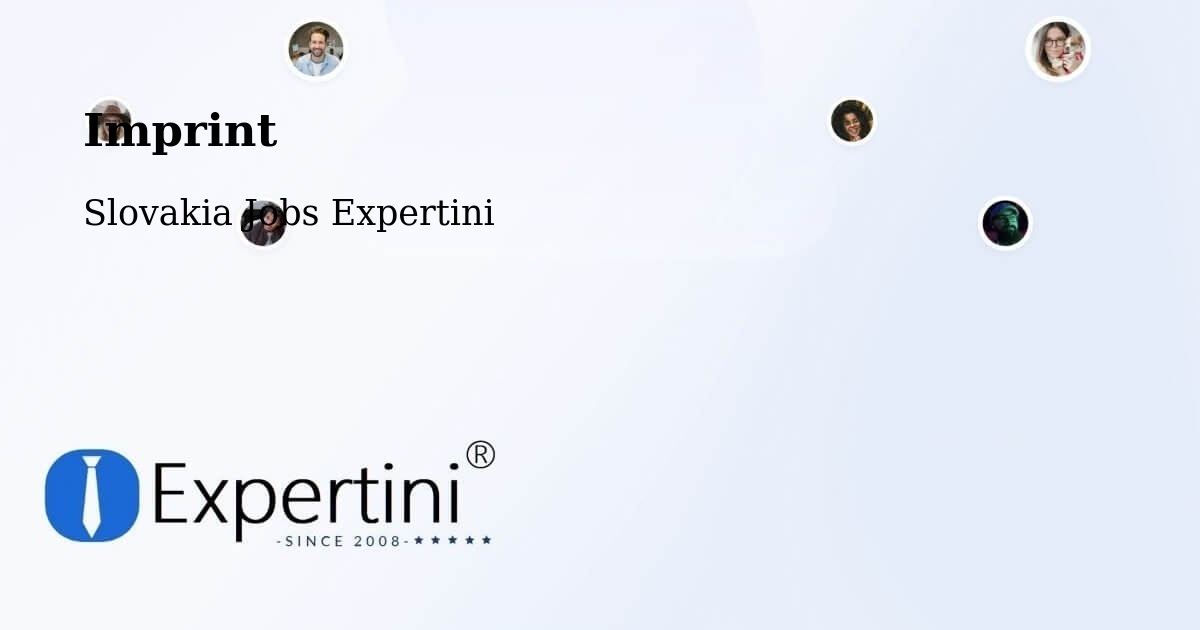 Imprint – Spišská Belá - Slovakia Jobs Expertini